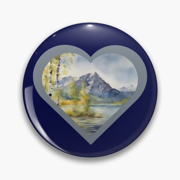 Item preview, Nordic Fjall in Heart designed and sold by CalmnessbyChoice.