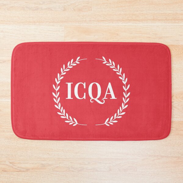 Item preview, ICQA Circular Award Red designed and sold by SweetClicks123.