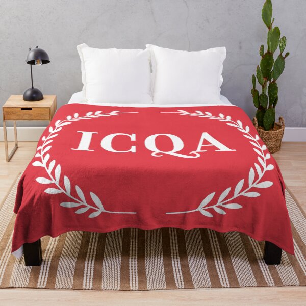 Item preview, ICQA Circular Award Red designed and sold by SweetClicks123.