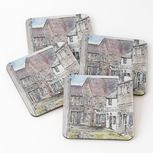 Item preview, A Backstreet in Thirsk designed and sold by Robert Petcher Art.