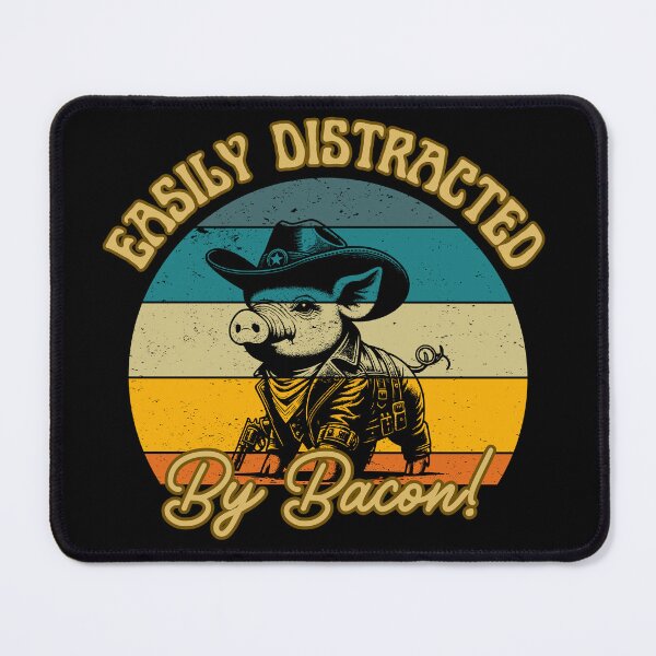 Item preview, Easily Distracted By Bacon designed and sold by AussieWonders.