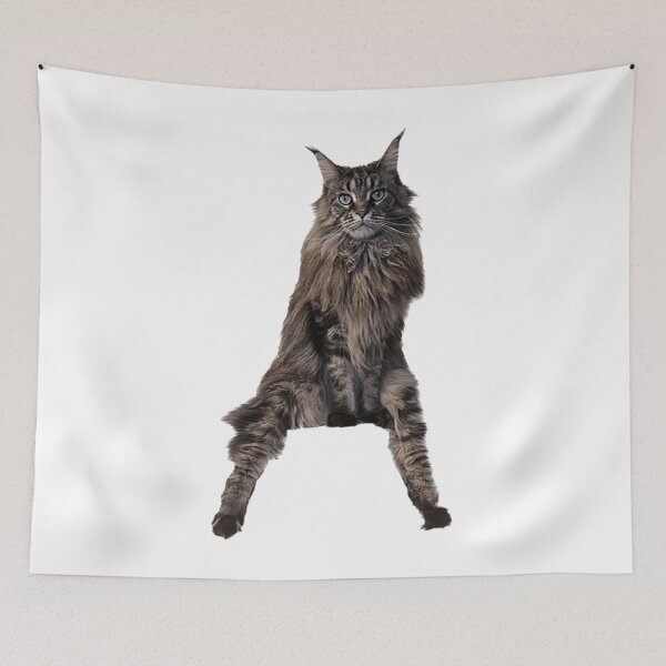 Item preview, Cat sitting like a person designed and sold by observation.