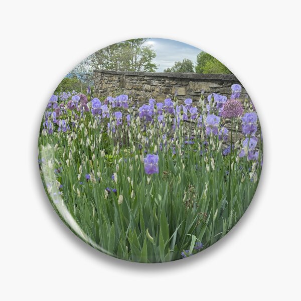 Item preview, Irises and Catskill Mountains designed and sold by HudsonRiverArt.