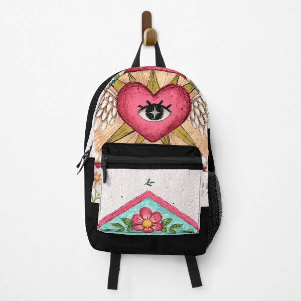 Item preview, Heart with wings, spiritual eye designed and sold by Reyko-ART.