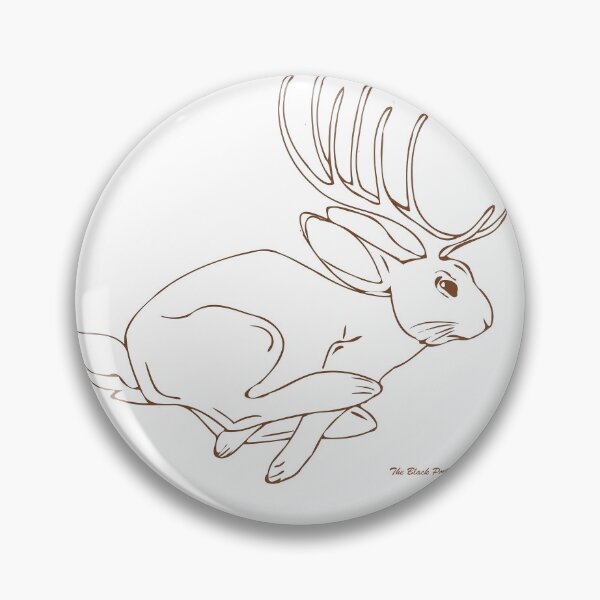 Item preview, The Great Western Jackalope designed and sold by TheBlackPonyCo.