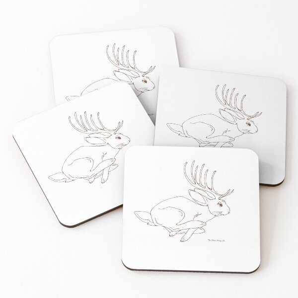 Item preview, The Great Western Jackalope designed and sold by TheBlackPonyCo.