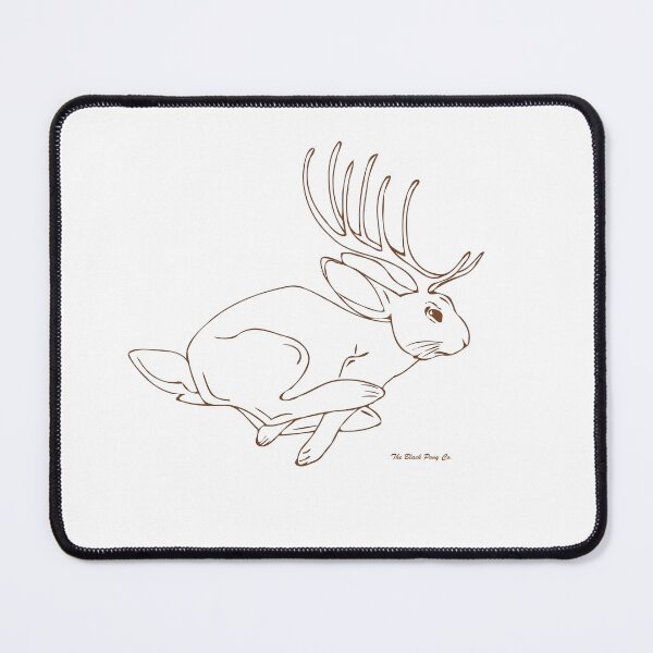 Item preview, The Great Western Jackalope designed and sold by TheBlackPonyCo.