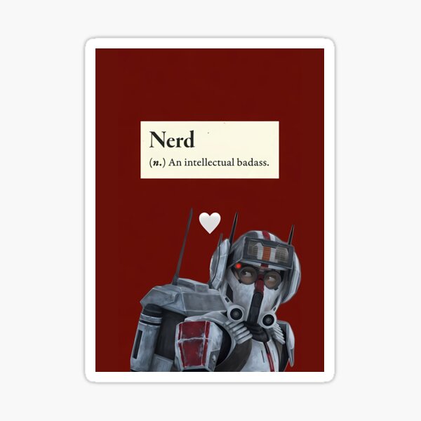 Item preview, Its cool to be a nerd designed and sold by CrispyNugget27.
