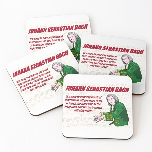 Item preview, Bach Music Quote designed and sold by TheatreOfMusic.