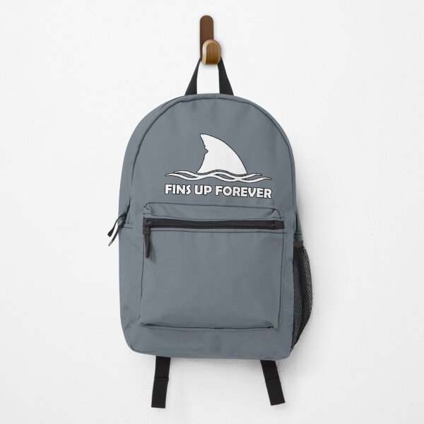 Item preview, Fins Up Forever - Classic White designed and sold by enchantedsea.