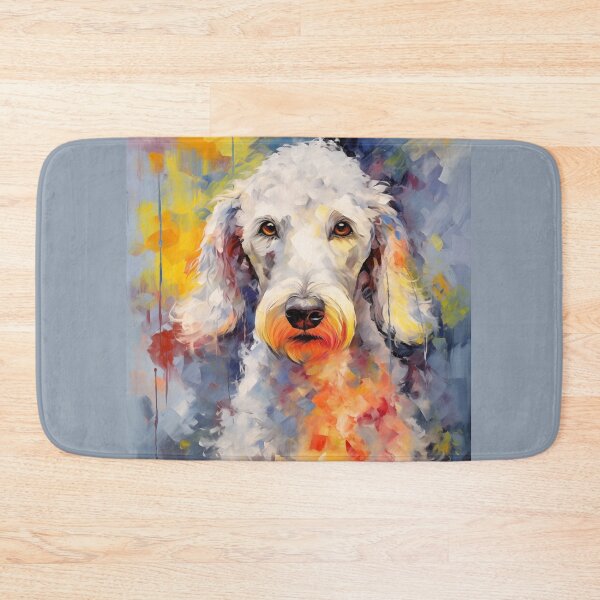 Item preview, Stylized Portrait of a Bedlington Terrier designed and sold by Samuelsboro.