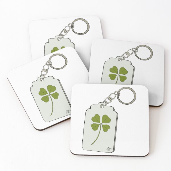 Item preview, Queen of tears luck charm clover leaf designed and sold by vyascreations.