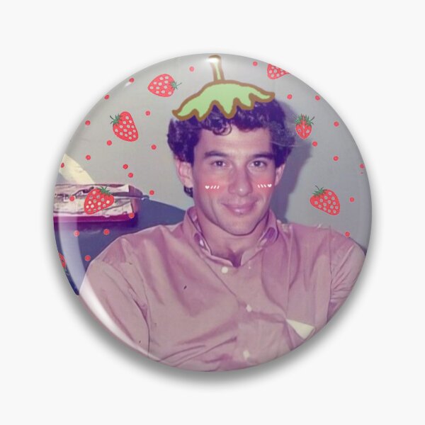 Item preview, Ayrton Senna strawberry print designed and sold by cceridwenx.