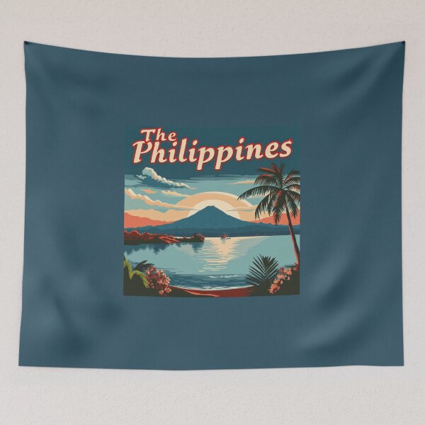 Item preview, The Philippines Minimalistic artwork designed and sold by kazzar2021.