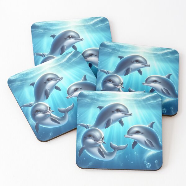 Item preview, Dolphins 5 designed and sold by Sybille-Yates.