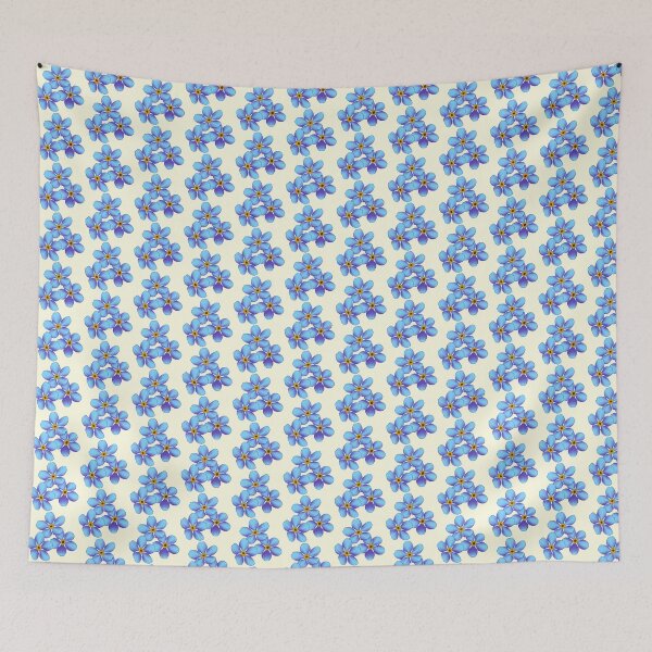 Item preview, Blue Forget-Me-Nots designed and sold by SoybeanTomato.