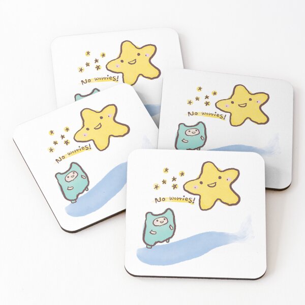 Item preview, Shine star saying no worries! designed and sold by momoSlimomo.