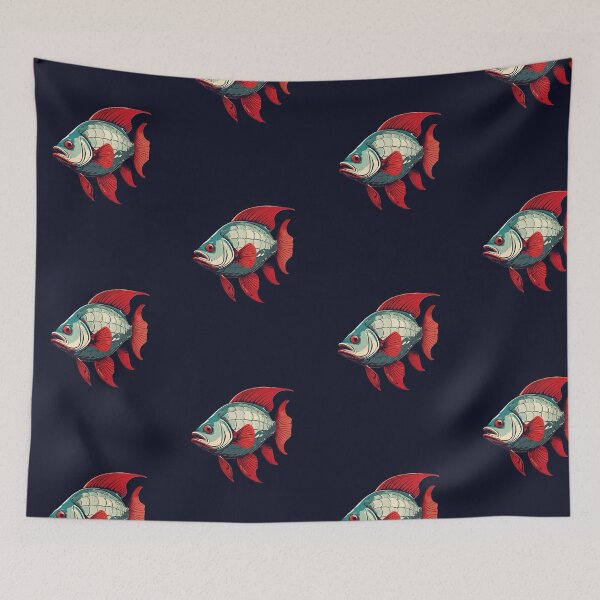 Item preview, Silver and Red Fish designed and sold by Sarah  English.