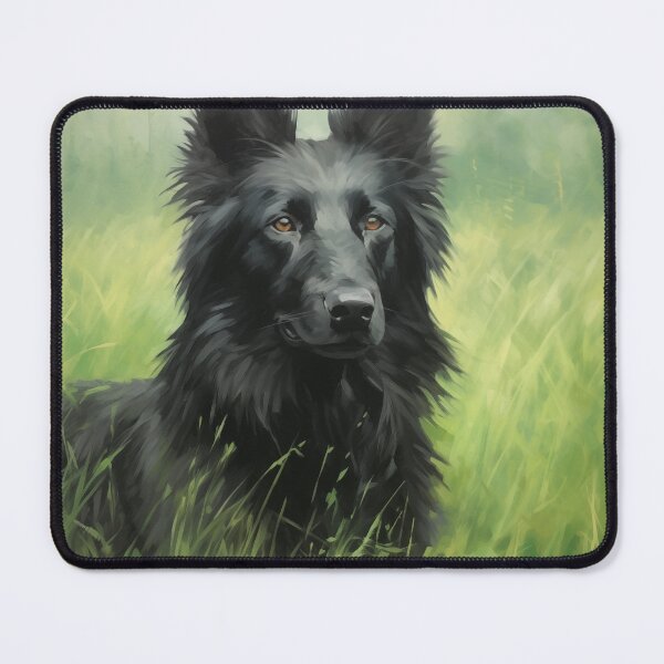 Item preview, Portrait of a Belgian Sheepdog designed and sold by Samuelsboro.