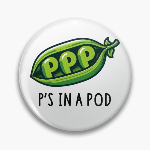Item preview, P's in a pod designed and sold by itgonbebiblical.