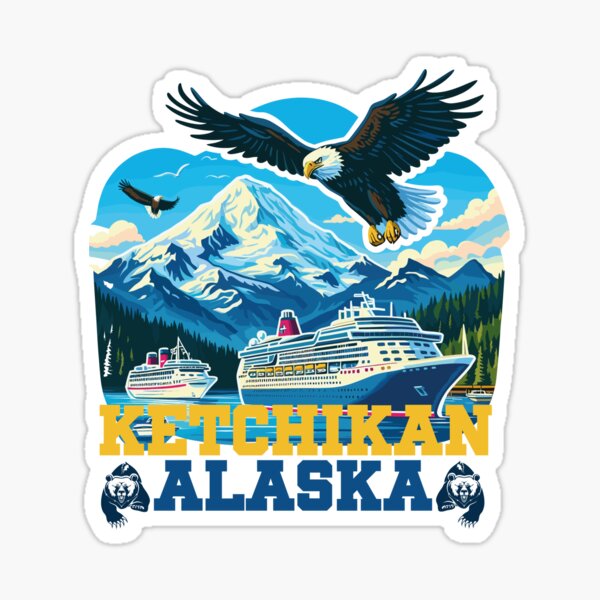 Item preview, Ketchikan Alaska designed and sold by JessArty ⭐⭐⭐⭐⭐.