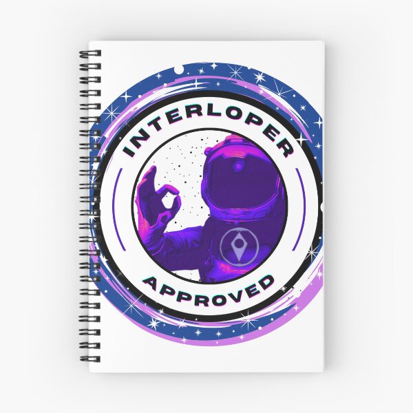 Item preview, No Man's Sky - Interloper Approved - Sticker/tshirt designed and sold by FrogParty.