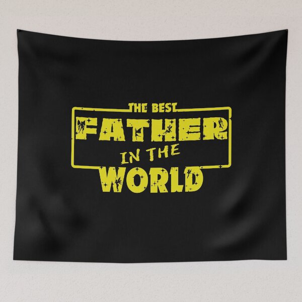 Item preview, The best Father in the World | yellow designed and sold by cabana.space.