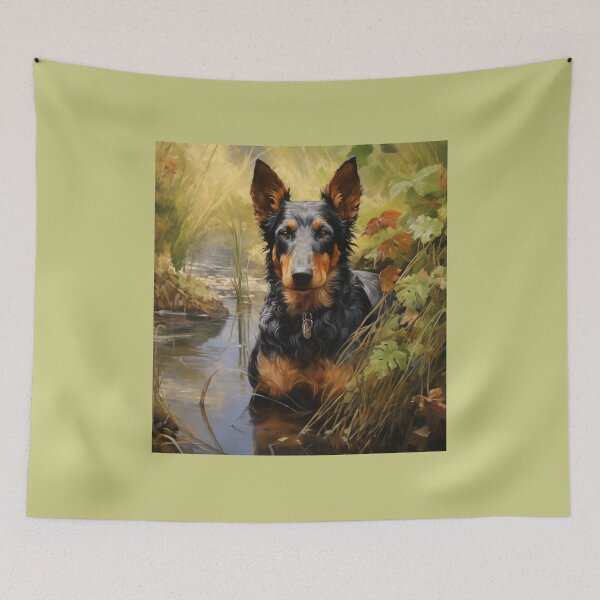 Item preview, Portrait of a Beauceron (Pointy Ears) designed and sold by Samuelsboro.