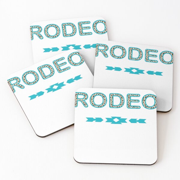 Item preview, Turquoise Cheetah RODEO designed and sold by TheBlackPonyCo.