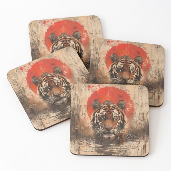 Item preview, Rising Tiger designed and sold by Griffin Creates.