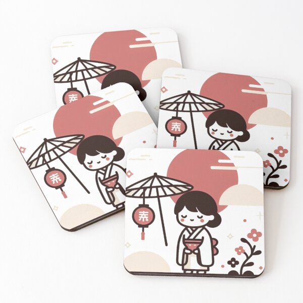 Item preview, Japan inspired illustration designed and sold by Xopshi.