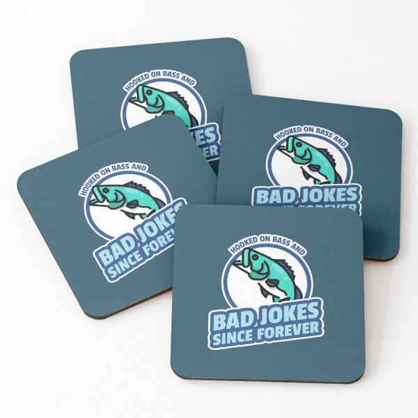 Item preview, Hooked on Bass and Bad Dad Jokes Since Forever – Funny Fishing Shirt designed and sold by PNW Tees & More.