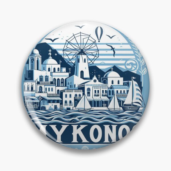 Item preview, Aegean Charm: The Magic of Mykonos designed and sold by Odissea527.