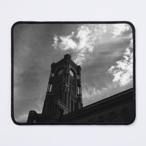 Item preview, The Black and White Rotes Rathaus designed and sold by PandFGalleries.