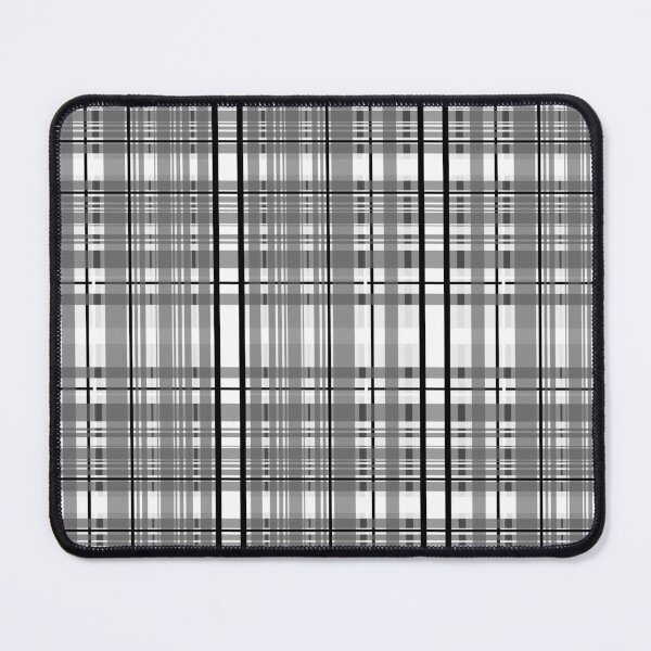 Item preview, Basic Tartan Grey with White and Black designed and sold by Sharon Schwalbe.