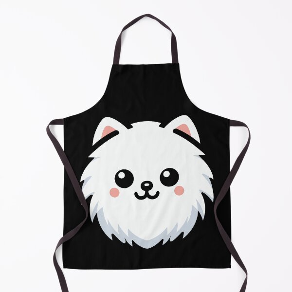 Item preview, Cute White Pomeranian designed and sold by BluRockDesigns.