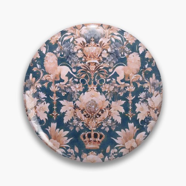 Artikelvorschau, Antikes botanisches Löwenmotiv entworfen und verkauft von pinebluedesign.