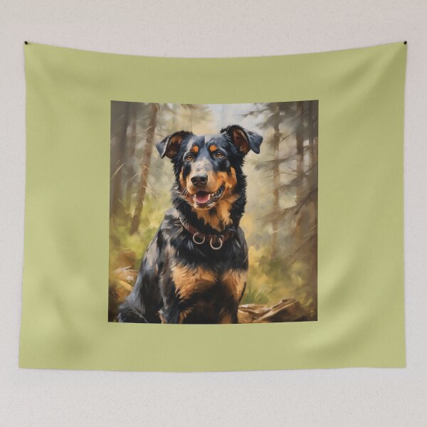 Item preview, Portrait of a Beauceron (Floppy Ears) designed and sold by Samuelsboro.
