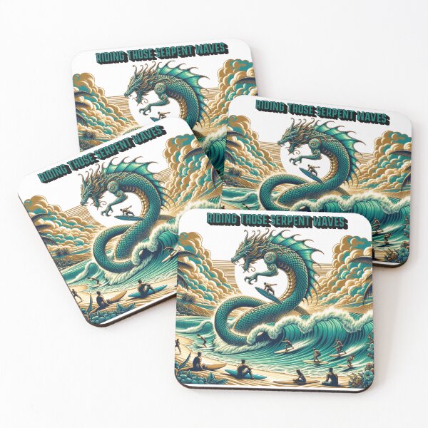 Item preview, Surfing Sea Serpent designed and sold by Shipwrecked2020.