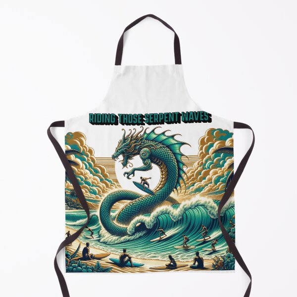 Item preview, Surfing Sea Serpent designed and sold by Shipwrecked2020.
