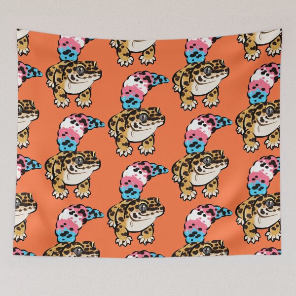 Item preview, Leopard Gecko Pride: Transgender designed and sold by catdoq.