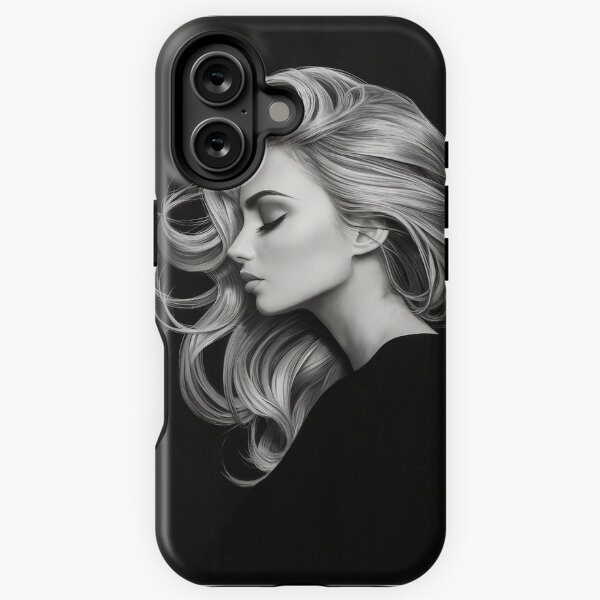 Vista previa del artículo con la obra «Retrato de una mujer intensa», diseñado y vendido por Not Hugo.