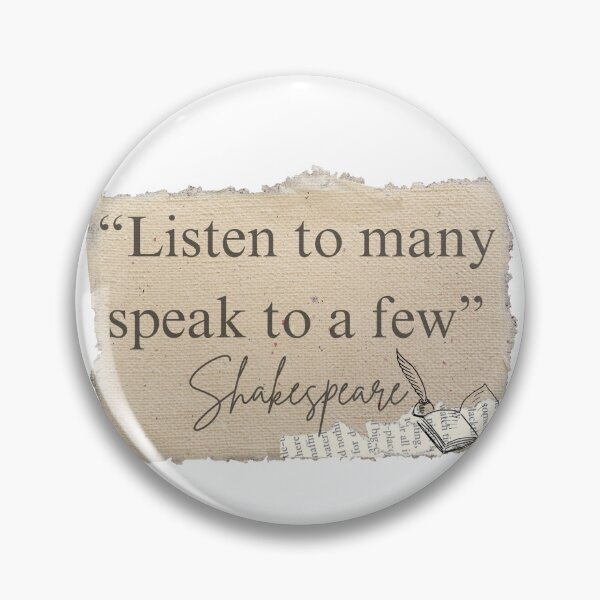 Item preview, William Shakespeare | Quote Hand Typed on an Antique | Vintage designed and sold by Monatte Studio.
