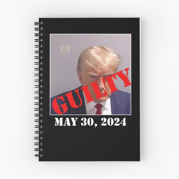 Artikelvorschau, SCHULDIG TRUMP Fahndungsfoto SCHULDIG 30. MAI 2024 entworfen und verkauft von LoveAndDefiance.