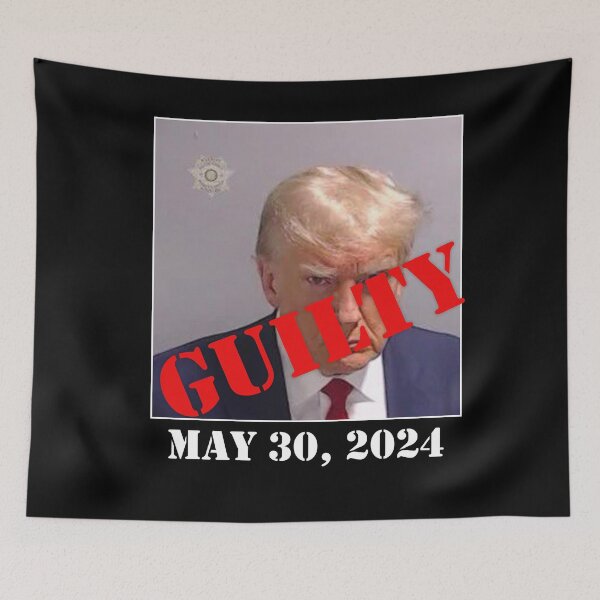 Item preview,  GUILTY TRUMP MUGSHOT GUILTY MAY 30, 2024 designed and sold by LoveAndDefiance.