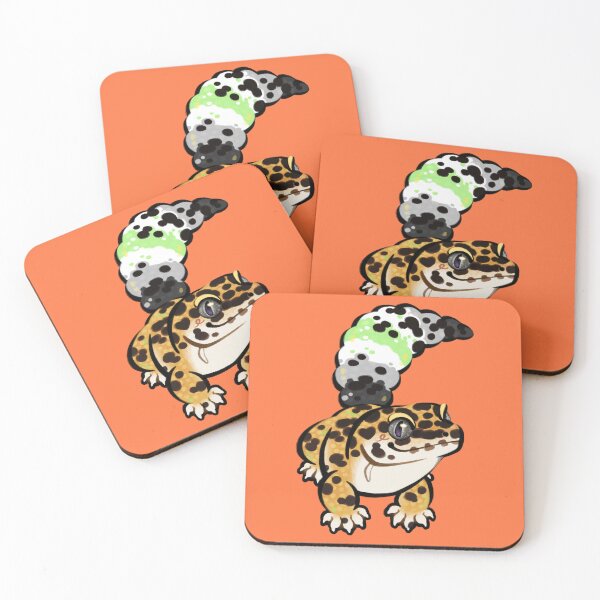 Item preview, Leopard Gecko Pride: Agender designed and sold by catdoq.