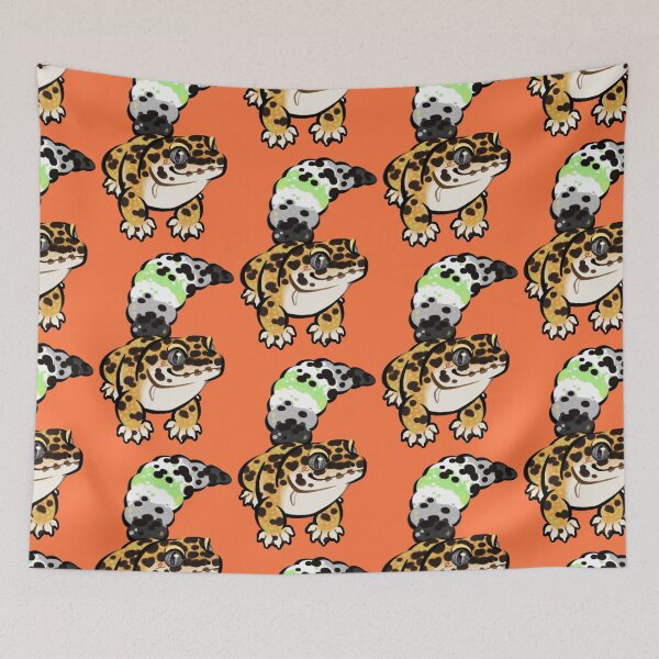 Item preview, Leopard Gecko Pride: Agender designed and sold by catdoq.