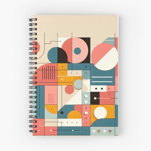 Item preview, Colorful Minimalist Geometric Contemporary Art designed and sold by EsenciaPura.