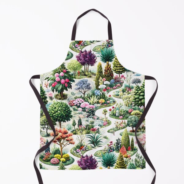 Item preview, Winding and Colorful Paths that Lead Us Into the Enchanted Forest Realm - Seamless Pattern #1 designed and sold by Second Draft Visuals.