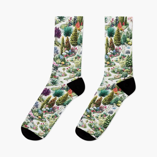 Item preview, Winding and Colorful Paths that Lead Us Into the Enchanted Forest Realm - Seamless Pattern #1 designed and sold by Second Draft Visuals.